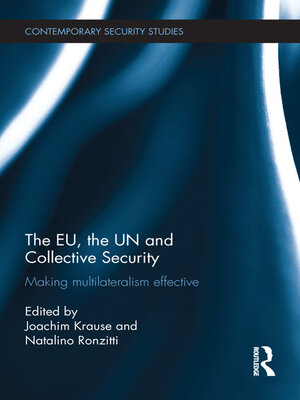 cover image of The EU, the UN and Collective Security